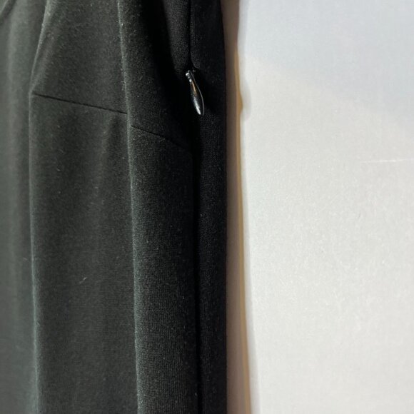 𝅺LOFT Midi Dress Black Flare Sleeve 6 - Picture 3 of 9